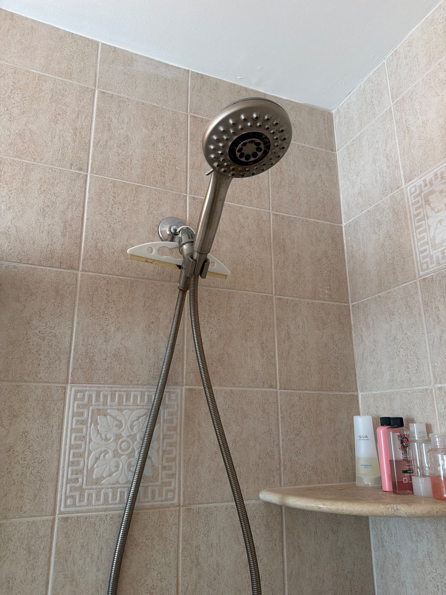 The tub spout and the overflow plate